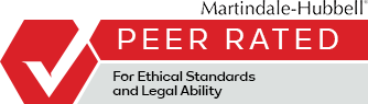 Peer Rated for Ethical Standards and Legal Ability